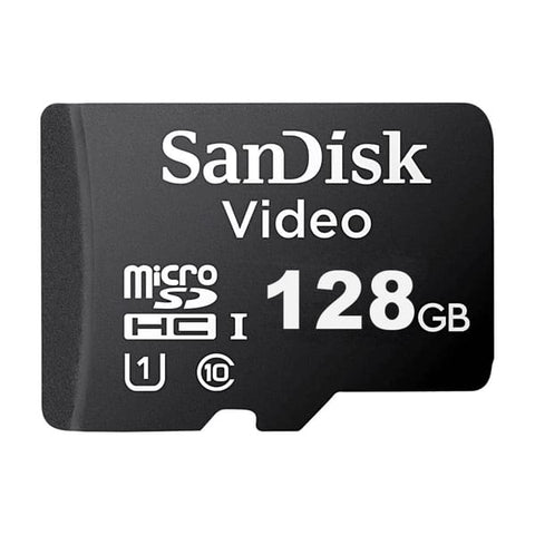 Tarjeta microSD SanDisk Video 128GB SDSDQAS4-128G-BP