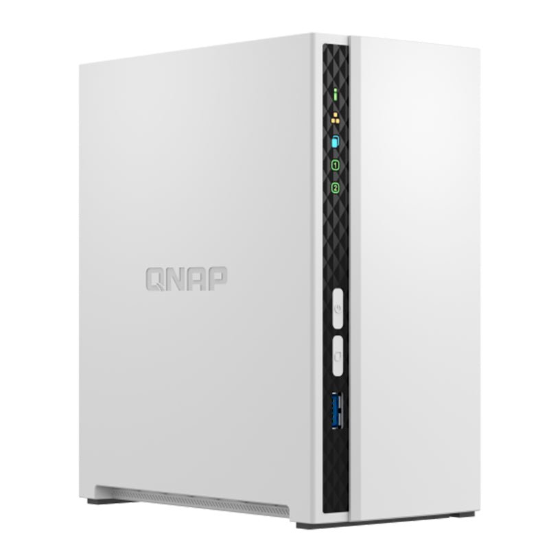 Servidor NAS QNAP TS - 233, ARM Cortex A55 4C/2GHz, 2GB RAM(On - Board), Bahias: 2 x 3.5" SATA TS-233-US - SMART BUSINESS