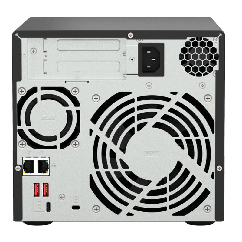 SERVIDOR NAS QNAP TS - 473A, AMD RYZEN V1500B/2.2GHZ, 8GB DDR4 SODIMM, BAHIAS: 4 X 3.5" SATA TS-473A-8G-US - SMART BUSINESS