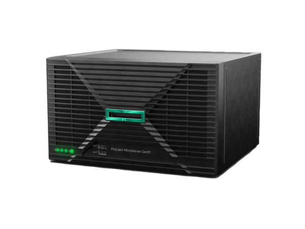 SERVIDOR TORRE HPE PROLIANT MICROSERVER GEN11 CON PROCESADOR INTEL XEON E - 2434, 16GB DDR5, 2 HDD DE 1TB Y FUENTE DE 180W P74441-DM5 - SMART BUSINESS