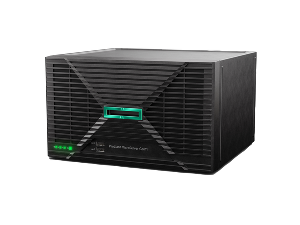 Servidor Torre HPE ProLiant MicroServer Gen11 con Procesador Intel Xeon E-2434, 16GB DDR5, 2 HDD de 1TB y Fuente de 180W - SMART BUSINESS