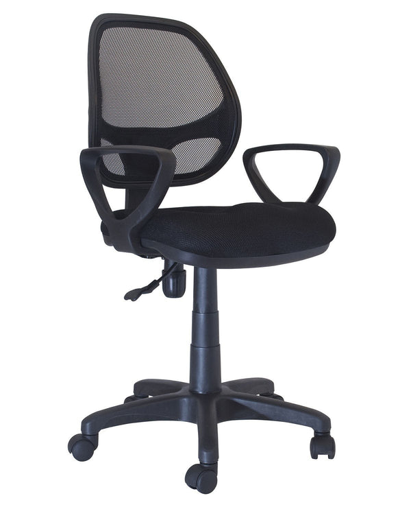 SILLA EJECUTIVA XTECH MARSILLA QZY - 0724H COLOR NEGRO DISEÑO ERGONÓMICO Y BASE GIRATORIA RESISTENTE QZY-0724H - SMART BUSINESS