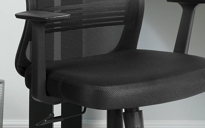 SILLA EJECUTIVA XTECH XTF - OC412 COLOR NEGRO DISEÑO ERGONÓMICO Y MÁXIMA COMODIDAD PARA OFICINA XTF-OC412 - SMART BUSINESS