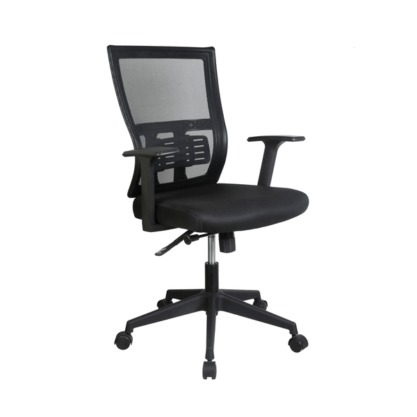 SILLA EJECUTIVA XTECH XTF - OC413 COLOR NEGRO DISEÑO ERGONÓMICO Y BASE GIRATORIA RESISTENTE XTF-OC413 - SMART BUSINESS