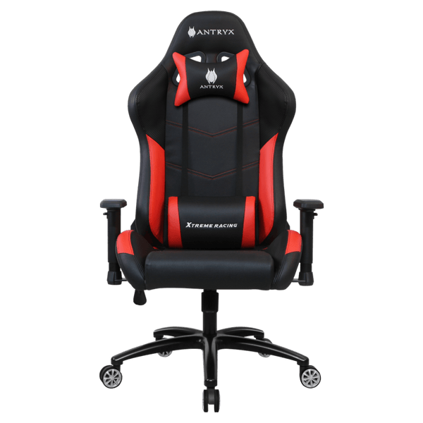 SILLA GAMING ANTRYX XTREME RACING CHALLENGER RED (AXR - 5500 - 2R) - COMODIDAD Y ESTILO PARA GAMERS EN CADA SESIÓN DE JUEGO. AXR-5500-2R - SMART BUSINESS