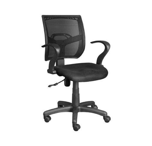 SILLA SECRETAR BLACK XTECH XTF - SC410 DISEÑO ERGONÓMICO COLOR NEGRO RESISTENTE Y CÓMODA PARA OFICINA XTF-SC410 - SMART BUSINESS