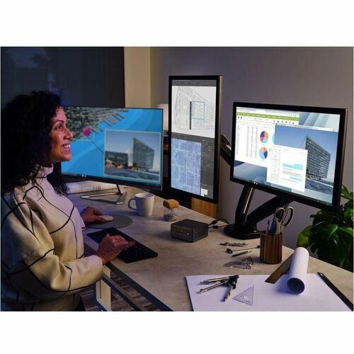 SISTEMA BAREBONE ASUS NUC 12 PRO NUC12WSHI7 - INTEL CORE I7 12A GEN I7 - 1260P DODECA - CORE (12 CORE) - INTEL CHIP - 64GB DDR4 SDRAM DDR4 - 3200/PC4 - 25600 APOYO MÁXIMO DE RAM 90AR00E1-M000H0 - SMART BUSINESS