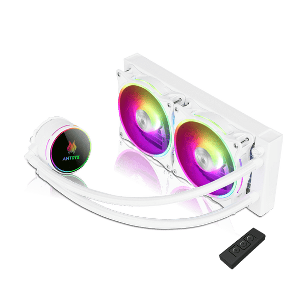 SISTEMA DE ENFRIAMIENTO LIQUIDO ANTRYX TRITON EVO  240 WHITE, ARGB (AWC - TE240W) AWC-TE240W - SMART BUSINESS