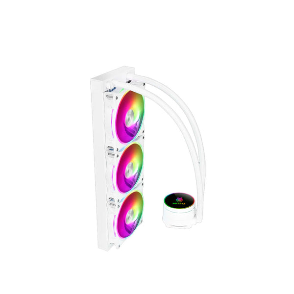 SISTEMA DE ENFRIAMIENTO LIQUIDO ANTRYX TRITON EVO  360 WHITE, ARGB (AWC-TE360W) - SMART BUSINESS