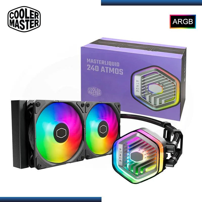 Sistema De Enfriamiento Liquido Cooler Master Masterliquid 240 Atmos Black, Argb (Mlx-D24M-A25Pz-R1 ) - SMART BUSINESS
