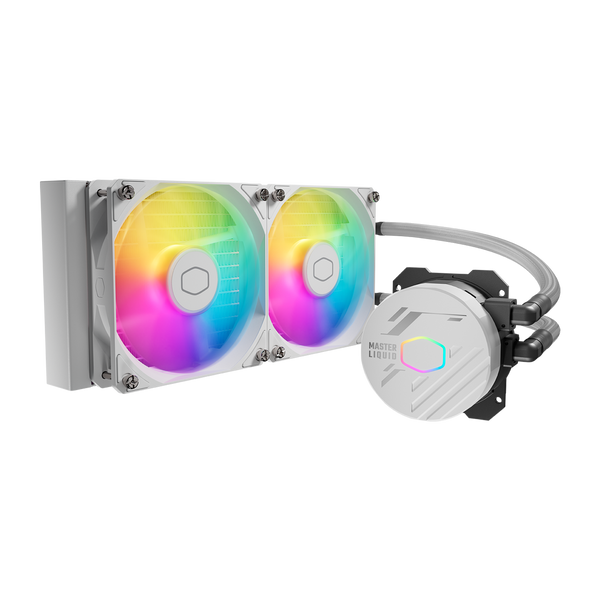 Sistema De Enfriamiento Liquido Cooler Master Masterliquid 240L Core Argb White ( Mlw-D24M-A18Pz-Rw ) - SMART BUSINESS