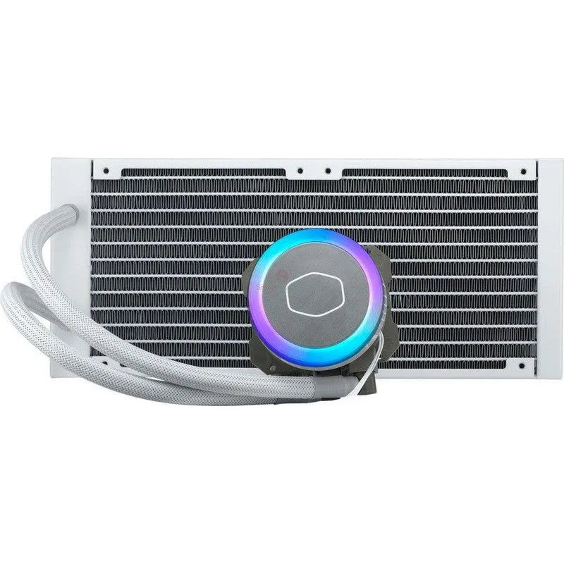 Sistema De Enfriamiento Liquido Cooler Master Masterliquid Ml240 Illusion White Edition, With Lga1700 / Am4 | Led-Rgb (Mlx-D24M-A18Pw-R1) - SMART BUSINESS