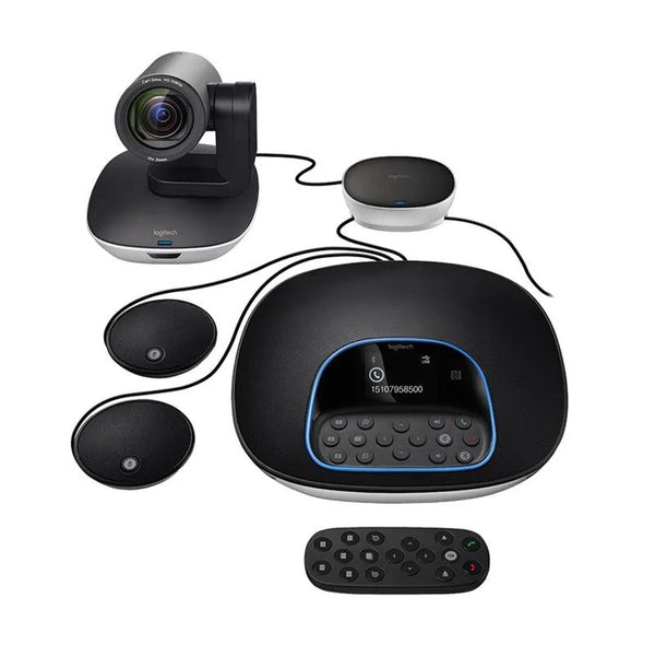 SISTEMA PARA VIDEOCONFERENCIAS LOGITECH GROUP PARA MEDIANAS Y GRANDES SALAS DE REUNIONES - SMART BUSINESS