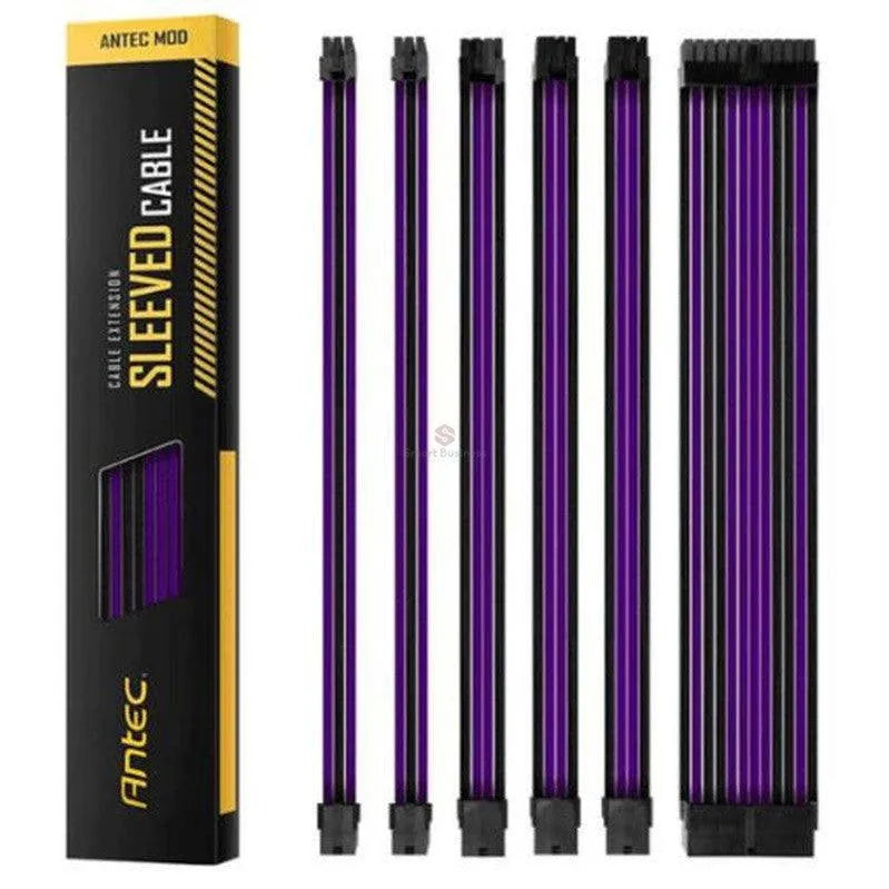 Sleeved Extension Kit Antec Psuscb30-205-Purple/Black 0-761345-99944-1 - SMART BUSINESS