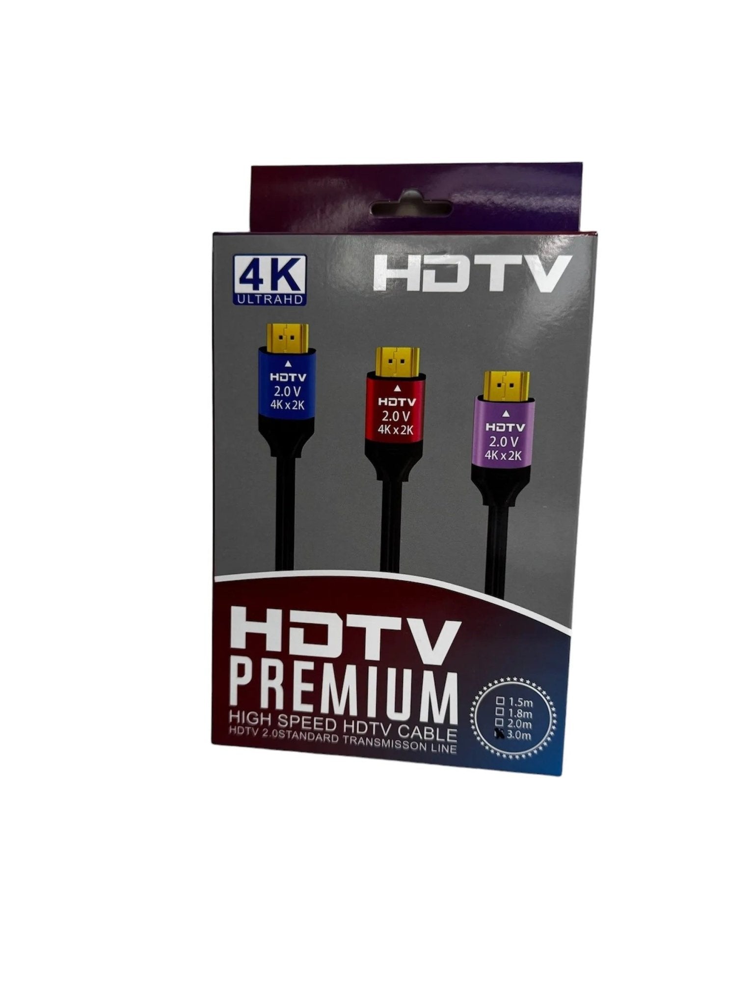 CABLE HDMI HD 4K 3 M EN CAJA - SMART BUSINESS
