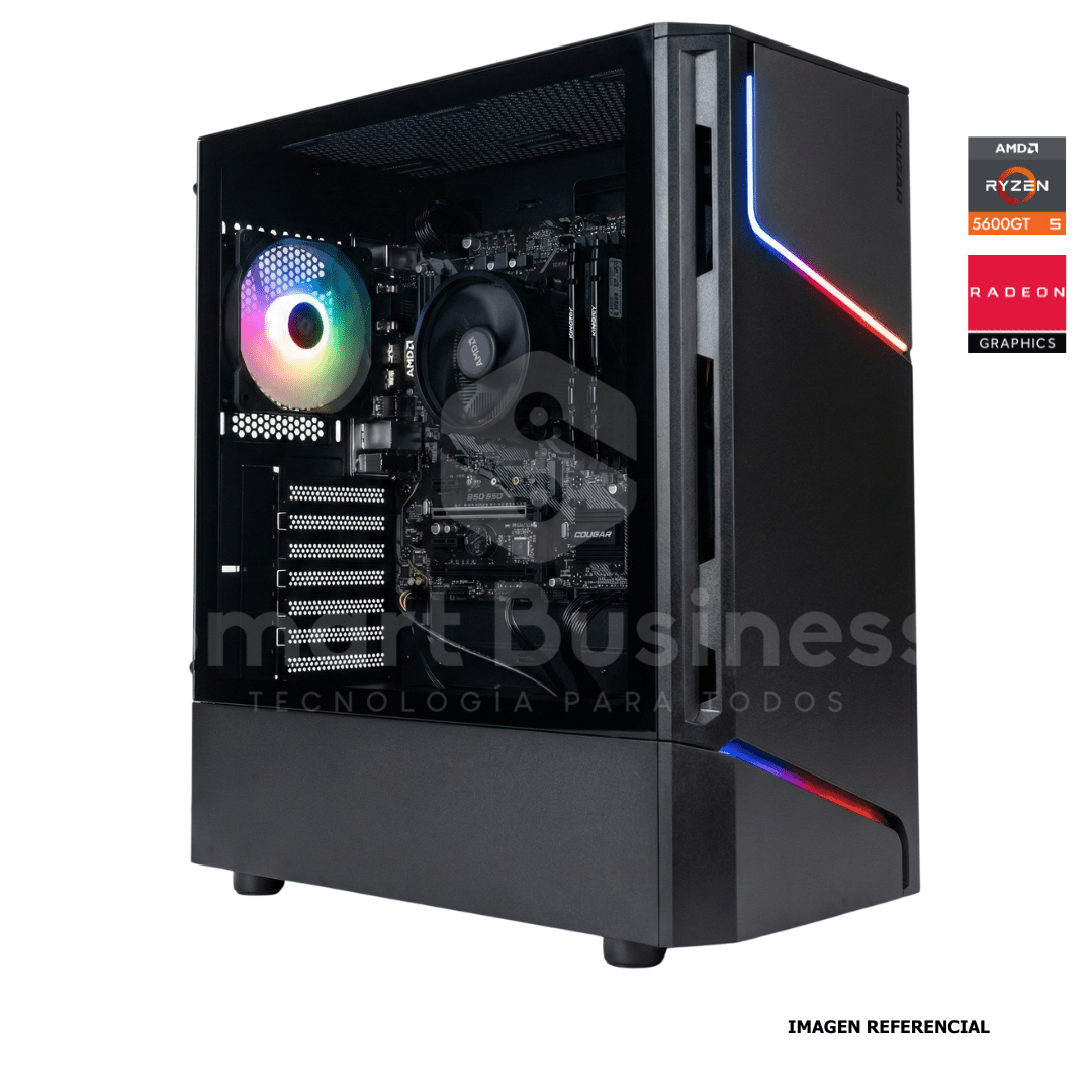 CPU Ryzen 5 5600GT 3.6GHz hasta 4.6GHz 16MB · B550M · 32GB (2×16GB) DDR4 3200 ·1TB M.2 de Smart Business | first_variant_option_1 — Envío inmediato