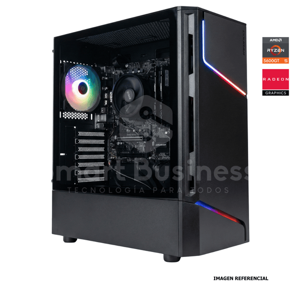 CPU Ryzen 5 5600GT 3.6GHz hasta 4.6GHz 16MB · B550M · 32GB (2×16GB) DDR4 3200 ·1TB M.2 de Smart Business | first_variant_option_1 — Envío inmediato