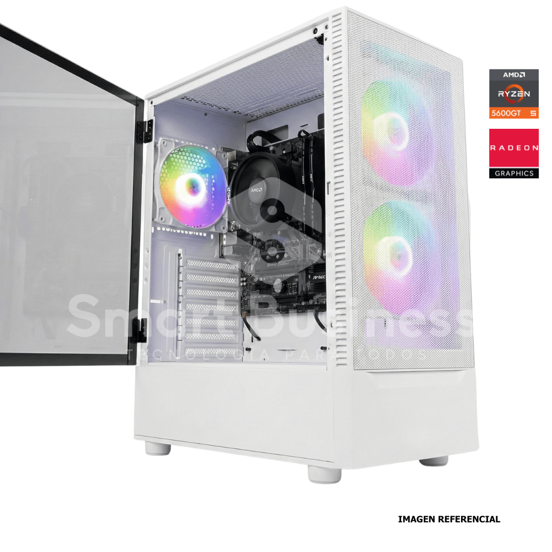 CPU Ryzen 5 5600GT 3.6GHz hasta 4.6GHz 16MB · B550M · 32GB (2×16GB) DDR4 3200 · 1TB M.2 de Smart Business | first_variant_option_1 — Envío inmediato