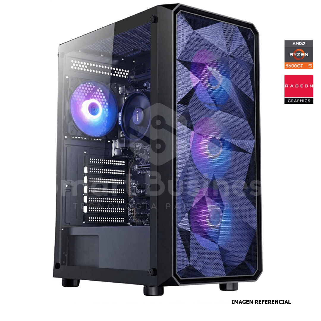 CPU Ryzen 5 5600GT 3.6GHz hasta 4.6GHz 16MB · B550M · 32GB (2×16GB) DDR4 3200 · 1TB M.2 PCIe NVMe de Smart Business | first_variant_option_1 — Envío inmediato