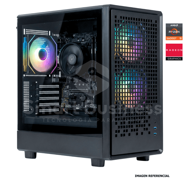CPU Ryzen 5 5600GT 3.6GHz hasta 4.6GHz 16MB · B550M K · 32GB (2×16GB) DDR4 3200 · 1TB M.2 · 550W de Smart Business | first_variant_option_1 — Envío inmediato