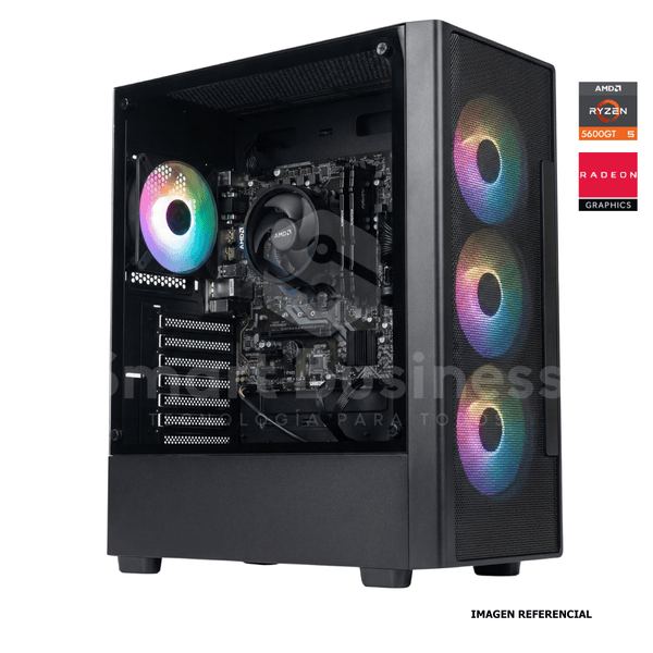 CPU Ryzen 5 5600GT 3.6GHz hasta 4.6GHz 16MB · Chipset B550M · 32GB (2×16GB) DDR4 3200 · 1TB M.2 PCIe NVMe de Smart Business | first_variant_option_1 — Envío inmediato