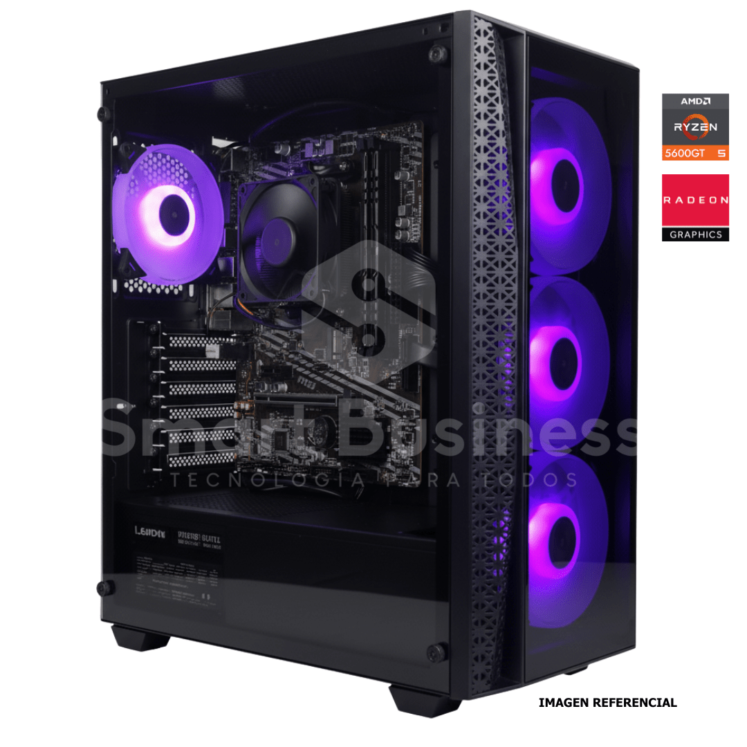 CPU Ryzen 5 5600GT · B550M - A PRO · 16GB (2×8GB) DDR4 3200 · SSD M2 512GB de Smart Business | first_variant_option_1 — Envío inmediato