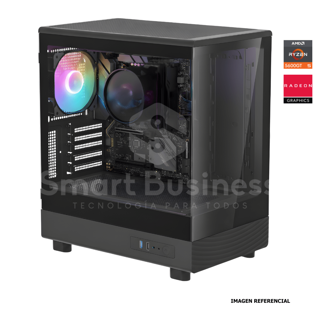 CPU Ryzen 5 5600GT · B550M K · 16GB (2×8GB) DDR4 3200 · SSD M2 512GB de Smart Business | first_variant_option_1 — Envío inmediato