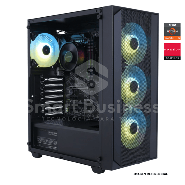 CPU Ryzen 5 5600GT · B550M K · 16GB (2×8GB) DDR4 3200 · SSD M2 512GB de Smart Business | first_variant_option_1 — Envío inmediato