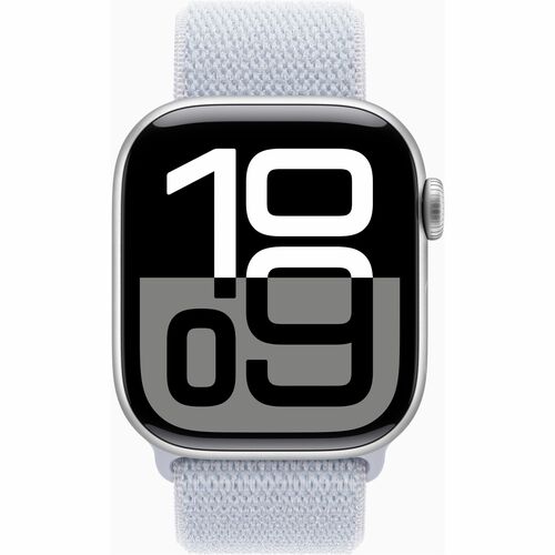 SMART WATCH APPLE WATCH SERIES 10 42MM ALUMINIO PLATA PULSÓMETRO OXÍMETRO TEMPERATURA ALTÍMETRO 64GB OLED LAN DOBLE NÚCLEO MWWD3AM/A - SMART BUSINESS