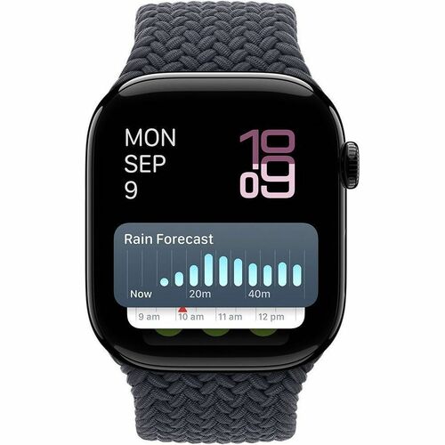 SMART WATCH APPLE WATCH SERIES 10 42MM NEGRO AZABACHE ALUMINIO 64GB SENSORES CARDIACOS OXÍMETRO TERMÓMETRO COMPÁS ALTÍMETRO MWWG3AM/A - SMART BUSINESS