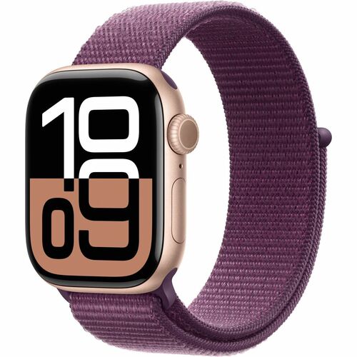 SMART WATCH APPLE WATCH SERIES 10 42MM ROSA GOLD ALUMINIO SENSOR CARDÍACO OXÍMETRO TEMPERATURA ALTÍMETRO 64GB MWWK3AM/A - SMART BUSINESS