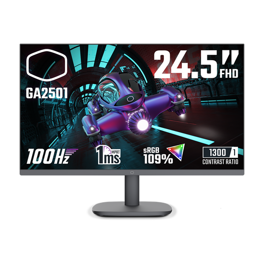 MONITOR COOLER MASTER 24.5" FHD 100HZ IPS US POWER CORD CMI-GA2501-US