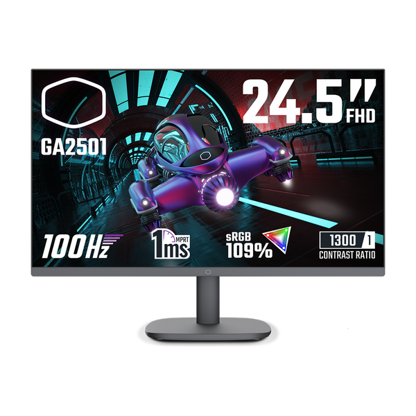 MONITOR COOLER MASTER 24.5" FHD 100HZ IPS US POWER CORD CMI-GA2501-US