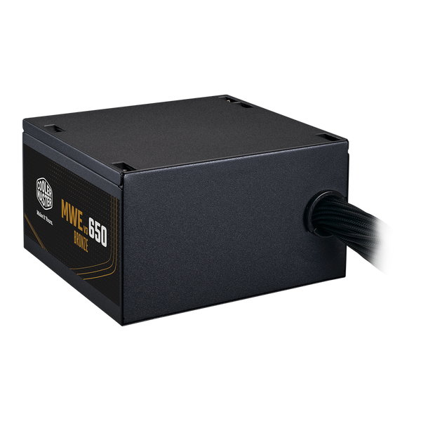 FUENTE COOLER MASTER MWE 650W V3 80 PLUS BRONZE BLACK - POTENTE Y EFICIENTE PARA TUS NECESIDADES DE ENERGÍA PC