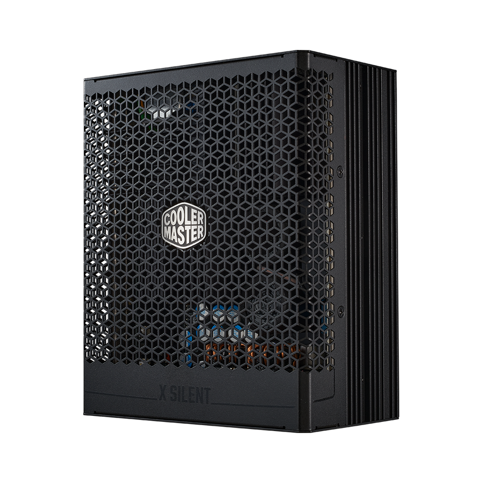 FUENTE DE PODER COOLER MASTER X SILENT EDGE PLATINUM 850W CERTIFICACIÓN 80 PLUS PLATINUM SILENCIOSA Y EFICIENTE MPS-8501-AZAP-BUS