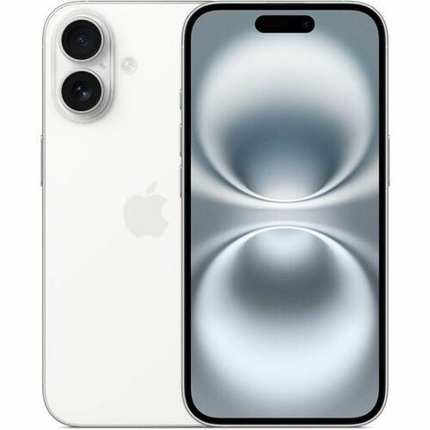 SMARTPHONE APPLE IPHONE 16 A3287 128GB 5G PANTALLA OLED 6 1 8GB RAM APPLE A18 48MP 12MP DUAL SIM BLANCO MYE93BE/A - SMART BUSINESS