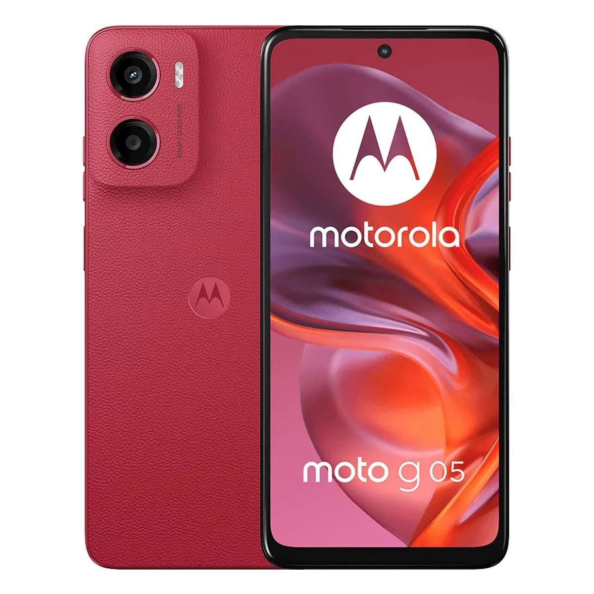 SMARTPHONE MOTOROLA MOTO G05 4GB RAM 128GB ALMACENAMIENTO EN COLOR ROJO - POTENTE, ELEGANTE Y FUNCIONAL PARA TU CONECTIVIDAD DIARIA PB6K0012PE - SMART BUSINESS