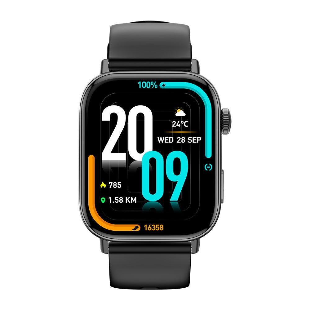 SMARTWATCH COLMI C8 MAX BLACK – RELOJ INTELIGENTE DEPORTIVO CON PANTALLA HD 1.9″, MONITOREO DE SALUD, NOTIFICACIONES, BLUETOOTH Y RESISTENCIA AL AGUA C8MAX-B - SMART BUSINESS
