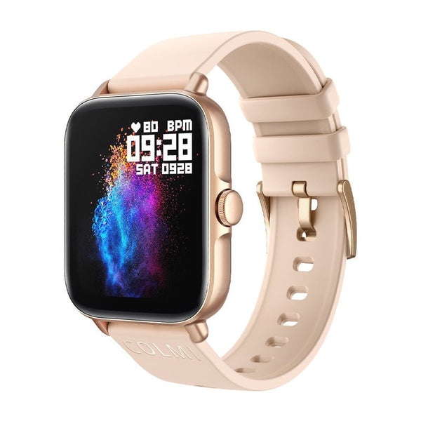 SMARTWATCH COLMI P28 PLUS GOLD – RELOJ INTELIGENTE CON PANTALLA HD 1.69", MONITOREO DE SALUD, NOTIFICACIONES, RESISTENCIA AL AGUA Y BATERÍA DE LARGA DURACIÓN P28PLUS-G - SMART BUSINESS