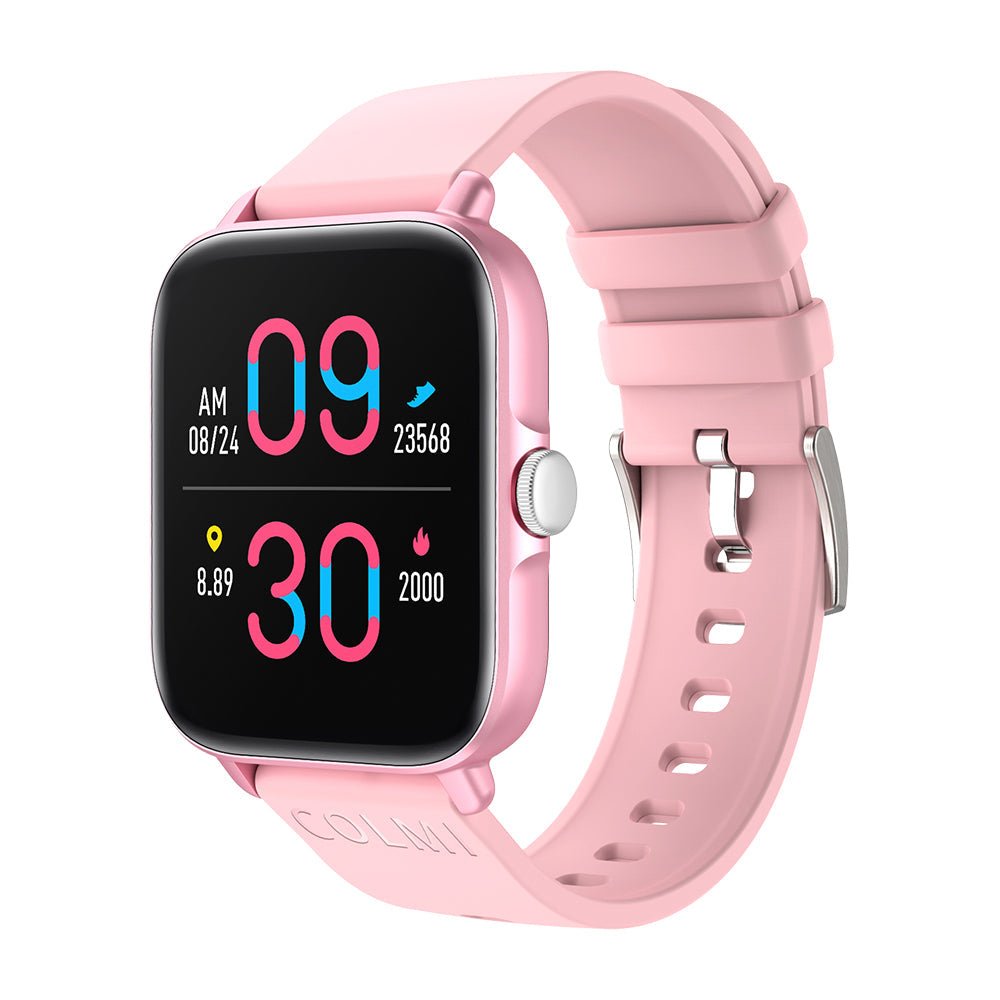 SMARTWATCH COLMI P28 PLUS ROSA – PANTALLA HD 1.69″, MONITOREO DE RITMO CARDÍACO, OXÍGENO, SUEÑO Y NOTIFICACIONES, COMPATIBLE CON ANDROID Y IOS P28PLUS-P - SMART BUSINESS