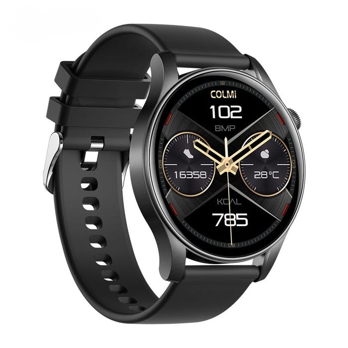 SMARTWATCH COLMI V73 BLACK – RELOJ INTELIGENTE DEPORTIVO CON PANTALLA HD, MONITOREO DE RITMO CARDÍACO, OXÍGENO, SUEÑO Y NOTIFICACIONES BLUETOOTH V73-B - SMART BUSINESS