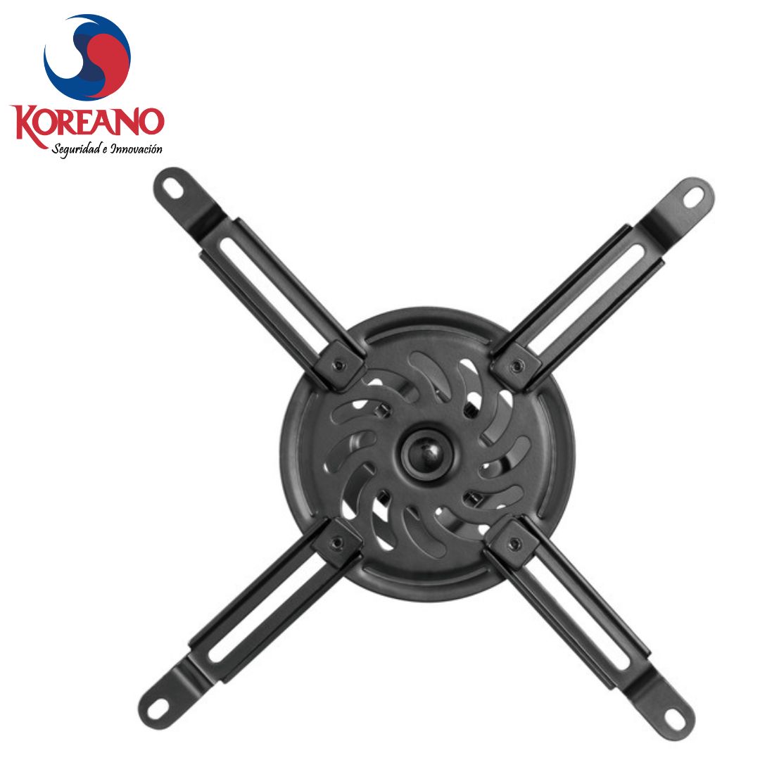 SOPORTE DE TECHO PARA PROYECTOR MULTIMEDIA RPK - BL | RACK AJUSTABLE 90CM EN COLOR NEGRO, RESISTENTE Y FÁCIL DE INSTALAR RPK-BL - SMART BUSINESS