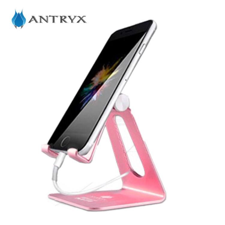 SOPORTE P/CELULAR & TABLET ANTRYX M71 ORO ROSA, ALUMINIO AMS-M71RG - SMART BUSINESS