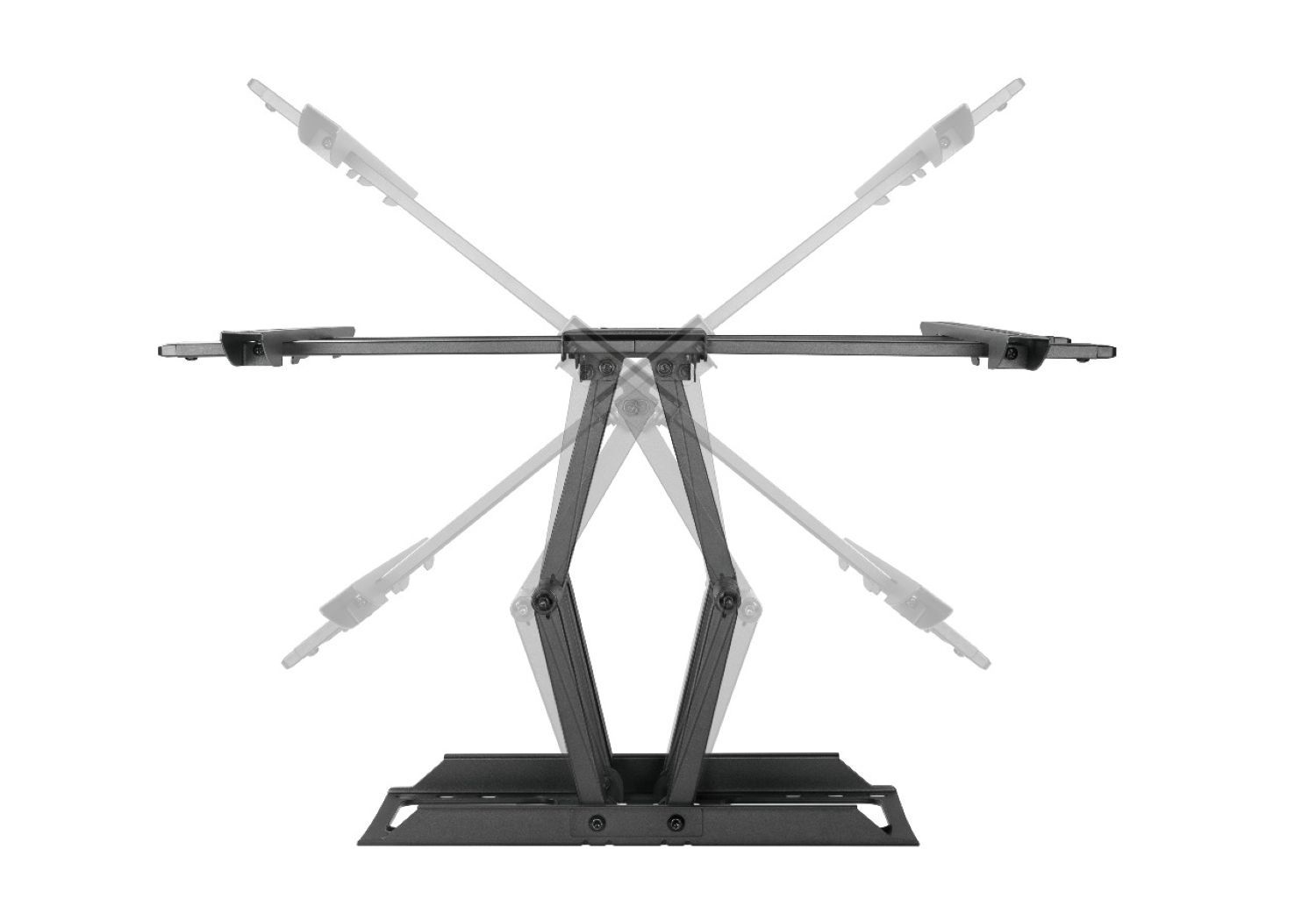 SOPORTE RACK MOVIBLE PARA TV DE 37 A 90 PULGADAS CON AJUSTE SEGURO, DISEÑO RESISTENTE Y FÁCIL INSTALACIÓN IDEAL PARA ESPACIOS TECNOLÓGICOS Y DE TRABAJO PK95 - SMART BUSINESS