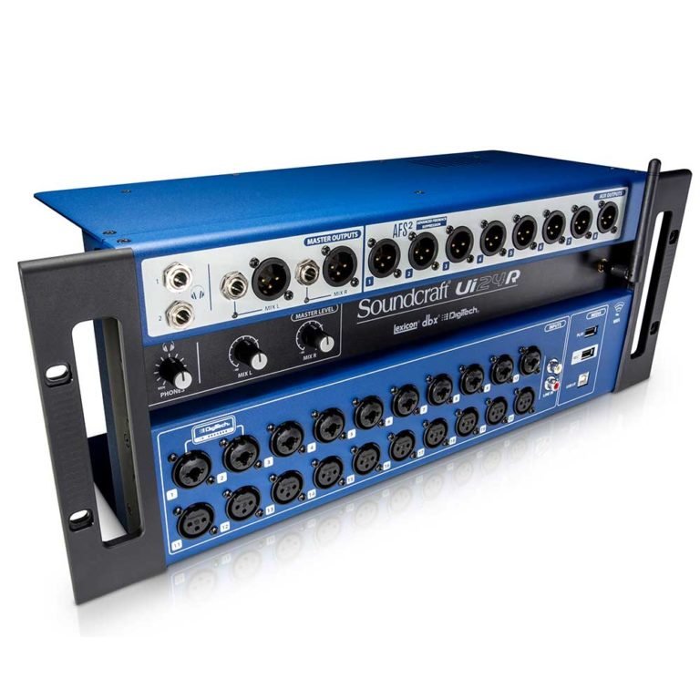 Consola Digital Soundcraft Ui24R 24 Canales, Control Wi-Fi, Grabación Multitrack (Scr-5076585-01) de Soundcraft | first_variant_option_1 — Envío inmediato