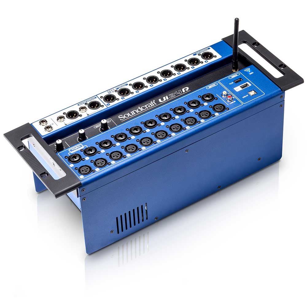 Consola Digital Soundcraft Ui24R 24 Canales, Control Wi-Fi, Grabación Multitrack (Scr-5076585-01) de Soundcraft | first_variant_option_1 — Envío inmediato