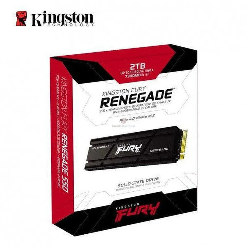 Ssd 2Tb Kingston Fury Renegade Nvme M.2 2280 Pcie 4.0 Con Disipador (Pn:Sfyrdk/2000G) - SMART BUSINESS