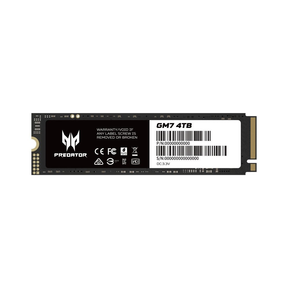 SSD Acer GM7 NVMe, 4TB, PCI Express 4.0, M.2 - SMART BUSINESS
