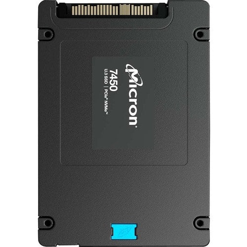 SSD EMPRESARIAL MICRON 7,68 TB PCIE 4.0 U.3 – HASTA 6.8 GB/S, 1 000 000 IOPS, LATENCIA ULTRA - BAJA MTFDKCB7T6TFR-1BC1ZABYYR - SMART BUSINESS
