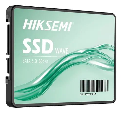 SSD HIKSEMI WAVE S 512GB – 2.5” SATA III, 530MB/S LECTURA, 450MB/S ESCRITURA, 3D NAND, 170TBW, MTBF 1.5M HORAS, IDEAL PARA PC Y LAPTOPS HS-SSD-WAVE(S)512G - SMART BUSINESS